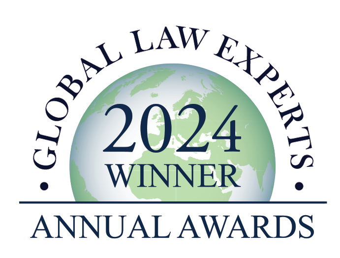 Global Law Experts Commercial Litigation Law Firm of the Year 2024